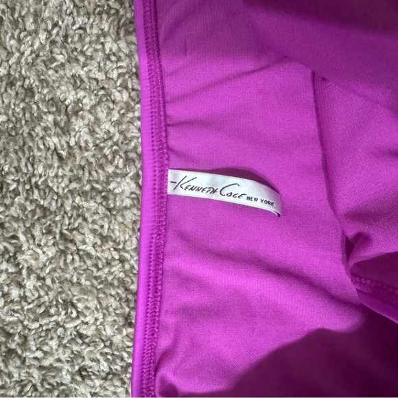 Kenneth Cole New York Fuschia Purple Ruffle Bikini Set - Picture 7 of 11